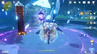 Yay finally new personal damage record with Eula  | Genshin Impact