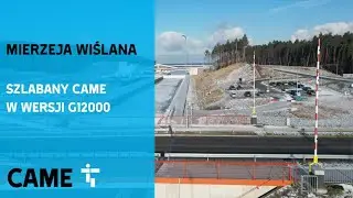 Szlabany CAME w wersji G12000 na Mierzei Wiślanej