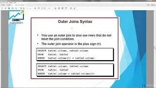 Oracle Database 12c SQL Certified Associate 1Z0-071 : Old Joins: outer join