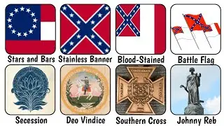 Every Confederate Symbol in US History Explained in 13 Minutes