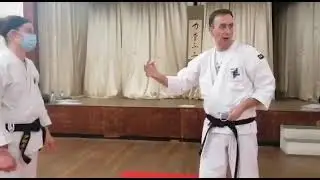Self defence arm lock. Ude Juji. White to yellow belt Shorinji kempo.