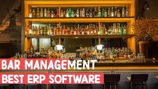 Bar Management POS Cum ERP Software With Production System Like Bottel To Short Convert. 