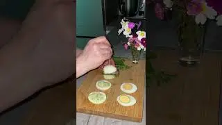 🥹Весенняя закуска из яиц с грудинкой и зеленью😋🤗🫶 #КетоЛюдНик #кеторецепты #кетодиета #food #recipe