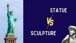 Difference between Statues and Sculptures in 1 Minute!!! #shorts #difference