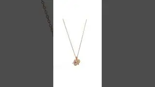 PurpleLuck Charming Rose Gold Elephant Pendant
