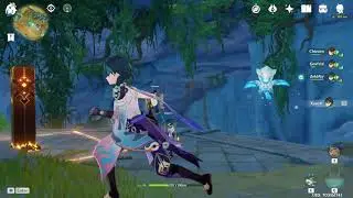 Xiao's Funny Jump Glitch (Genshin Impact)