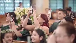 Tingnan: Pari hinandugan ng kanta ang kanyang kinasal sa loob ng Simbahan ❤️
