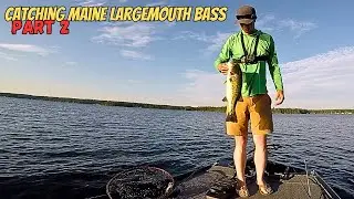 Fishing for Maine Largemouth Bass in July