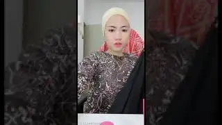 RECOMEND IDA CANTIK COMEL BLACK HIJAB STYLE 2021