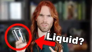 Is glass a liquid?