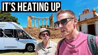 Portuguese Heatwave Makes Motorhome Adventures Difficult