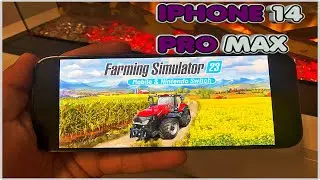 Jucam Farming Simulator 23 pe Iphone 14 Pro Max