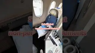 Hard and soft products on flights? Pt 2 - soft products! #shorts #travel #firstclass #businessclass