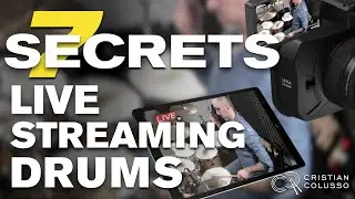 Lezioni di Batteria - 7 Segreti per ottenere un fantastico suono della Batteria in Live Streaming.