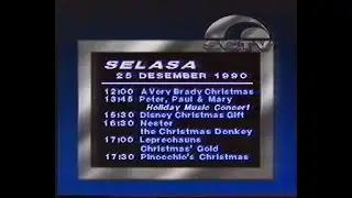 Acara SCTV 25 desember 1990 + iklan SCTV paling jadul