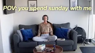 just a girl being a girl. cooking, vintage market, chats, morning routine, reading, supplements