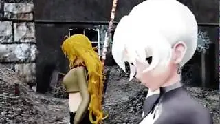 [MMD RWBY] Weiss and Yang.