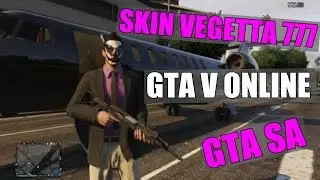 •Skin de VEGETTA 777 White Mask para GTA SA•