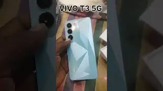 vivo T3 5G (Crystal Flake, 128 GB) (8 GB RAM UNBOXING VIDEO  