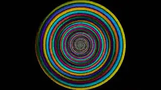 A sequence of spinning optical illusion Benham discs