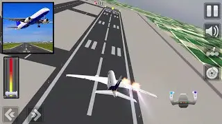 Airplane Flight Simulator:Aeroplane Pilot Game 3D | Runway - Washington | Gameplay Part 1