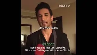 Sushant Singh Rajput tells us a beautiful quote from his mother #ssr #sushantsinghrajput #motivation