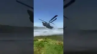 Ка-52 Аллигатор .Высший пилотаж на пляже.ОПУПЕТЬ!!!