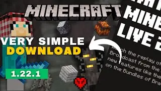 How to download Minecraft 1.22 The Pale Garden & Creaking UPDATE