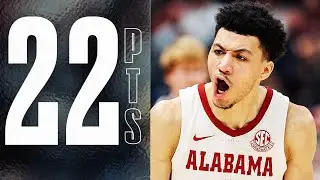 Jahvon Quinerly Drops 22 PTS In Alabama's SEC Championship Victory!