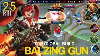 layla one shot one kill build | layla top global 2023 #layla #mlbb