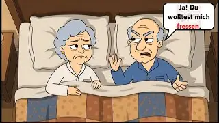 Learning German with Grandma and Grandpa | Grandpa had a dream 😂👌