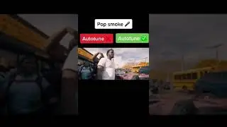 Pop Smoke Brooklyn Rapper Autotune vs no autotune 