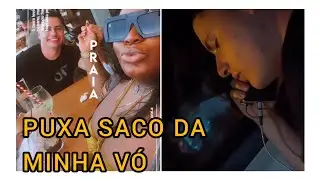 Jojo Todynho filma o marido Lucas puxando saco da avó dela
