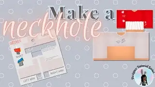 How to Make a Neckhole in Pixlr ¦ Roblox Designing Tutorial #2