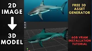 Free Image To 3D Model – Hunyuan 3D 2 0 – ComfyUI 3D Installation Tutorial