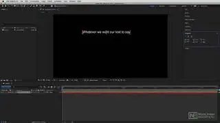After Effects CC 104: Text Techniques - 3. The Character Panel