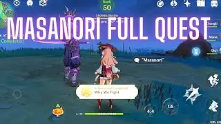 [Genshin Impact] Masanori Quest. Nameless Samurai. Dream of Sword Art Full Quest