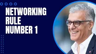 Networking Rule Number 1