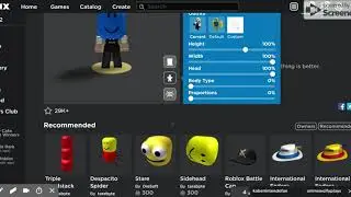 Roblox Catalog Item Review I BiggestHead