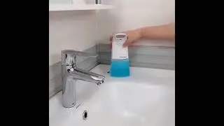 DISPENSADOR DE JABON LIQUIDO CON SENSOR