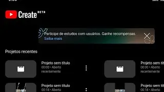 Novo aplicativo de edição de vídeo!