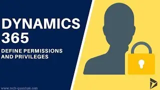 Dynamics 365 - Define Permissions and Privileges