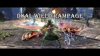 Stamina Dragonknight PvP | Dual Wield Rampage | The Elder Scrolls Online