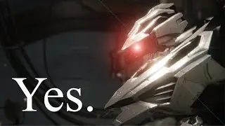 "You think you can just waltz straight in here?" Yes. | Armored Core VI: Fires of Rubicon