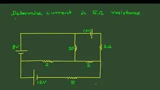Maxwell's Loop/mesh current method