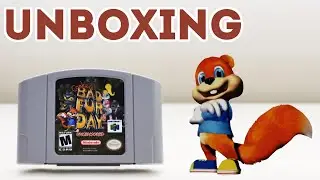 OCG Unboxing - Conker's Bad Fur Day Uncensored Edition (N64)