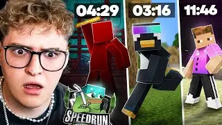 ICH habe die BESTEN DEUTSCHEN MINECRAFT SPEEDRUNNER gegeneinander spielen lassen! 😲