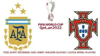 Argentina vs Portugal Fifa 23 Online World Cup Match