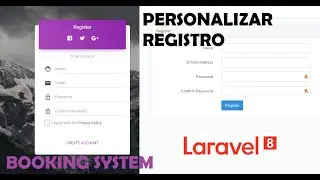 03. Personalizar Registro con Laravel 8 desde cero