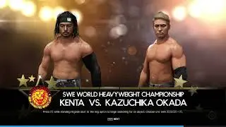 Kenta Vs Kazuchika Okada - SWE Championship - 